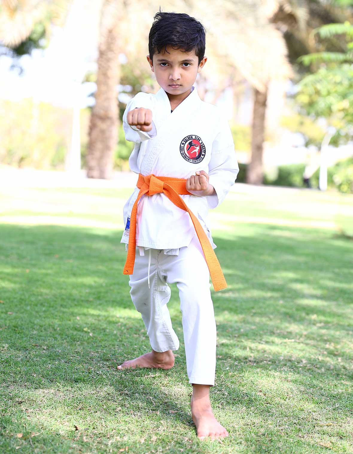 karate front
